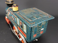 Vintage blikken locomotief - afbeelding 3 van  5