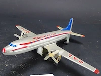 Vintage blikken vliegtuig - afbeelding 1 van  5