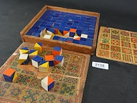 Vintage blokkendoos - afbeelding 1 van  5
