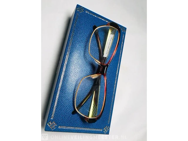 Vintage bril - orgreen - juweliersbril - afbeelding 1 van  6