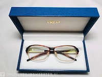Vintage bril - orgreen - juweliersbril - afbeelding 2 van  6