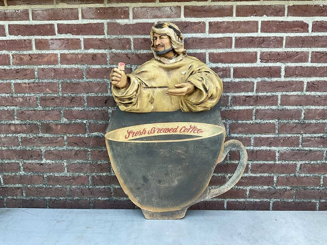 Vintage café bord - afbeelding 1 van  5