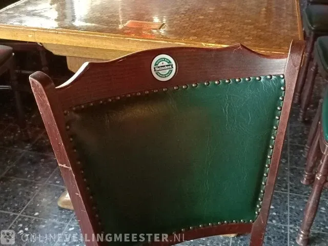 Vintage cafe stoel heineken - afbeelding 2 van  3