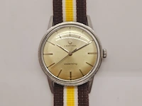 Vintage certina waterking mechanisch horloge - afbeelding 1 van  6