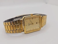 Vintage citizen tank horloge - goudkleurige dresswatch - afbeelding 5 van  7