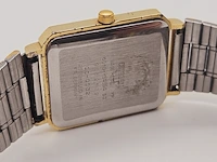 Vintage citizen tank horloge - goudkleurige dresswatch - afbeelding 7 van  7