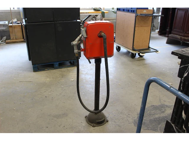 Vintage decoratieve benzinepomp gasboy 1820. - afbeelding 3 van  4