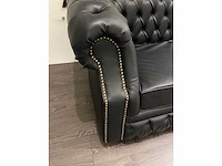 Vintage design sofa - zwart - afbeelding 5 van  11