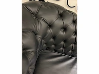 Vintage design sofa - zwart - afbeelding 6 van  11