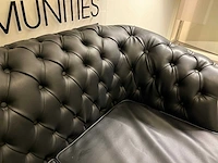 Vintage design sofa - zwart - afbeelding 7 van  11