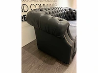 Vintage design sofa - zwart - afbeelding 9 van  11