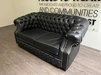 Vintage design sofa - zwart - afbeelding 11 van  11