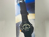Vintage duitse lcd chronograaf horloge - nos gesealed - afbeelding 1 van  4
