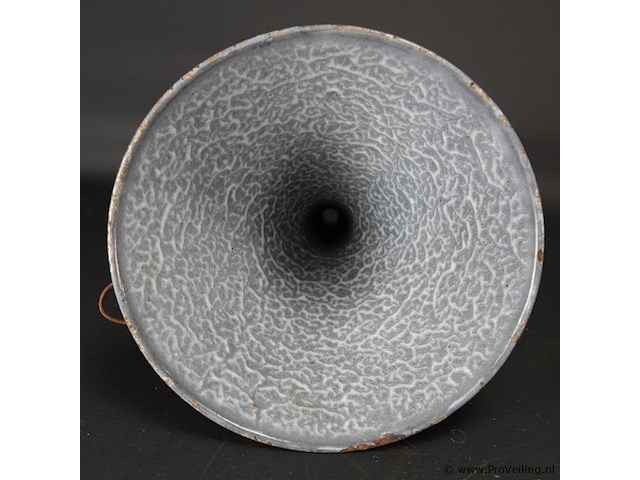 Vintage emaillen trechter - afbeelding 4 van  5