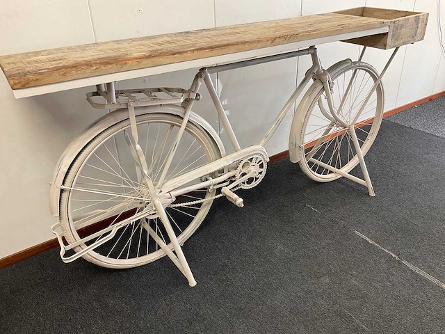 Vintage fietsmeubel - afbeelding 3 van  3