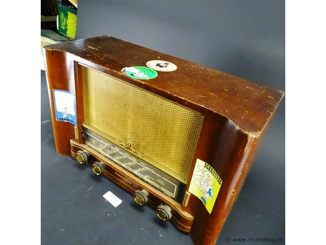 Vintage fridor radio - afbeelding 2 van  5