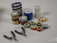 Vintage glaskralenmix - afbeelding 2 van  5