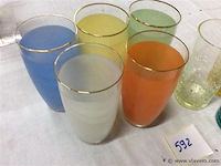 Vintage glazen - afbeelding 2 van  3