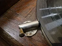 Vintage grammofoon meubel - afbeelding 8 van  17