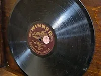 Vintage grammofoon meubel - afbeelding 12 van  17