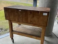 Vintage hakblok - afbeelding 1 van  7
