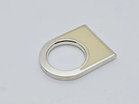 Vintage hermes zilveren ring - maat 51 - afbeelding 2 van  5