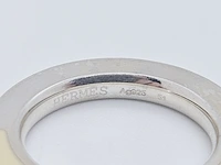 Vintage hermes zilveren ring - maat 51 - afbeelding 5 van  5