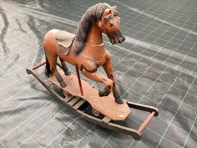 Vintage hobbelpaard - afbeelding 5 van  6