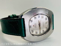 Vintage horloge - alpina automatic president - afbeelding 1 van  6