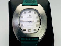 Vintage horloge - alpina automatic president - afbeelding 3 van  6