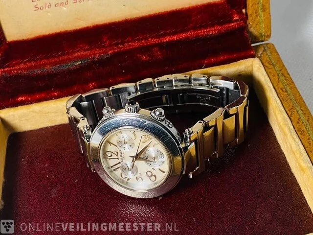 Vintage horloge - balmain swiss - chronograph - afbeelding 6 van  7