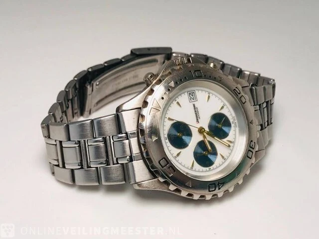 Vintage horloge - bridgestone motorsport - chronograaf - afbeelding 2 van  6