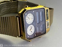 Vintage horloge - citizen ana-digi met thermostaat - afbeelding 3 van  10