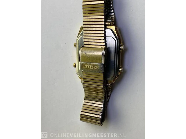 Vintage horloge - citizen ana-digi met thermostaat - afbeelding 10 van  10
