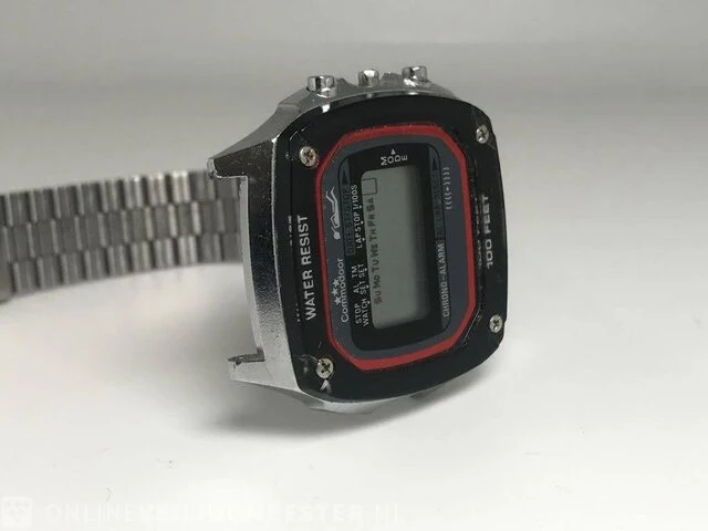 Vintage horloge - commodoor - chrono-alarm - afbeelding 2 van  3
