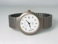 Vintage horloge - garonne - titanium - afbeelding 1 van  5