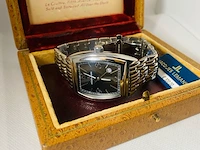 Vintage horloge - jacques lemans - art deco duikhorloge - afbeelding 1 van  9