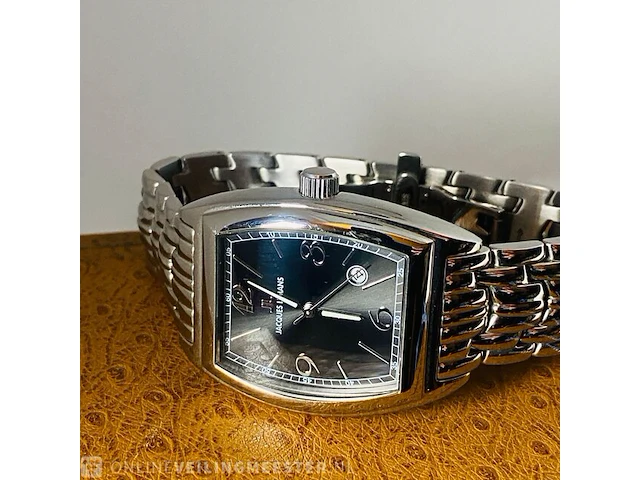 Vintage horloge - jacques lemans - art deco duikhorloge - afbeelding 2 van  9