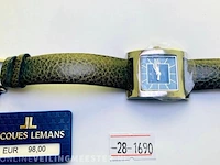 Vintage horloge - jacques lemans - art-deco - afbeelding 3 van  8