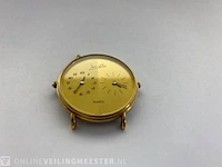 Vintage horloge - jean l'eve - twin quartz dual timer - afbeelding 4 van  4