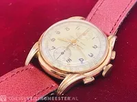 Vintage horloge - lycke watch chronograph suisse - mechanisch