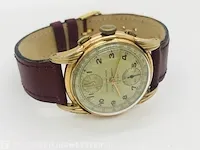Vintage horloge - lycke watch chronograph suisse - mechanisch - afbeelding 3 van  6