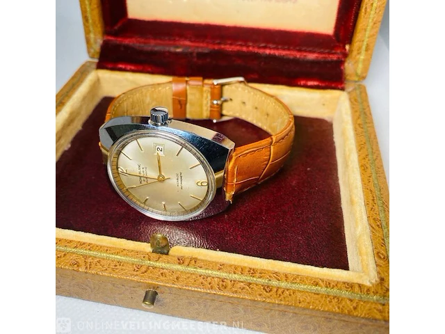 Vintage horloge - mont-blanc automatic - afbeelding 6 van  7
