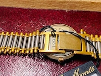 Vintage horloge - monté - two tone - afbeelding 5 van  5