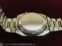 Vintage horloge - seiko 5 automatic daydate - zeldzaam tank horloge - afbeelding 7 van  7