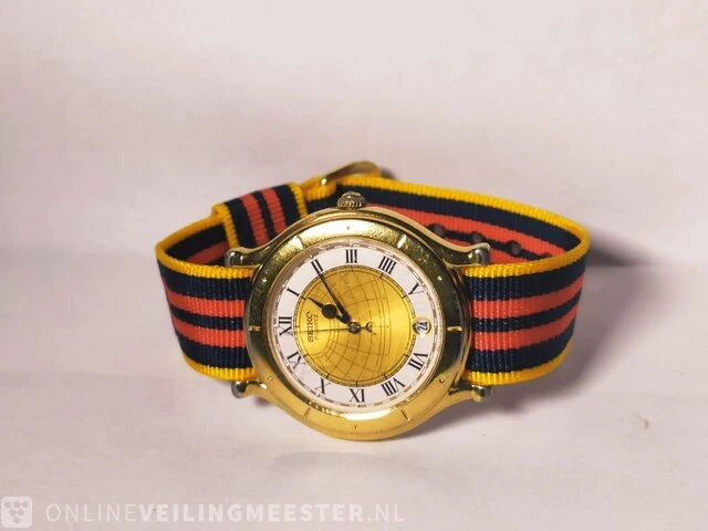 Vintage horloge - seiko age of discovery - afbeelding 1 van  5