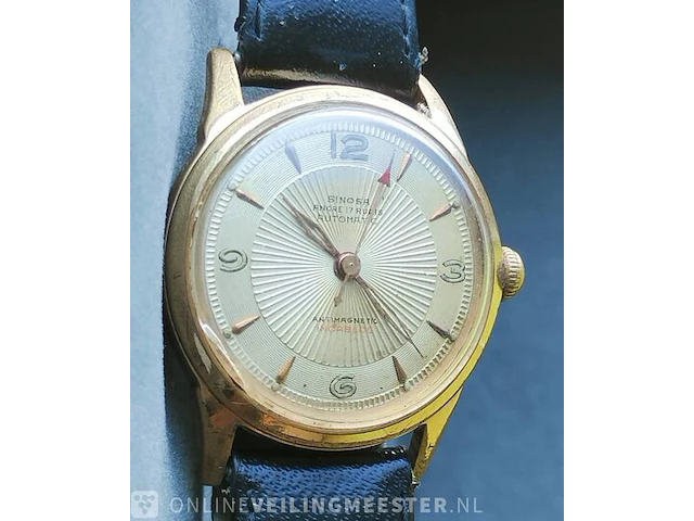 Vintage horloge - sinosa - automatisch horloge - afbeelding 1 van  4