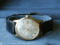 Vintage horloge - sinosa - automatisch horloge - afbeelding 3 van  4