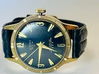 Vintage horloge - zeih m.a.m. super de luxe - mechanisch - afbeelding 1 van  5