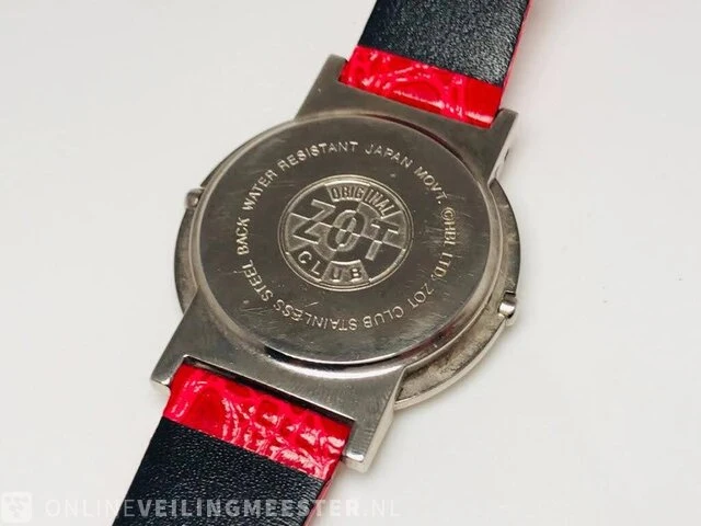 Vintage horloge - zot club - reverso horloge - afbeelding 5 van  8